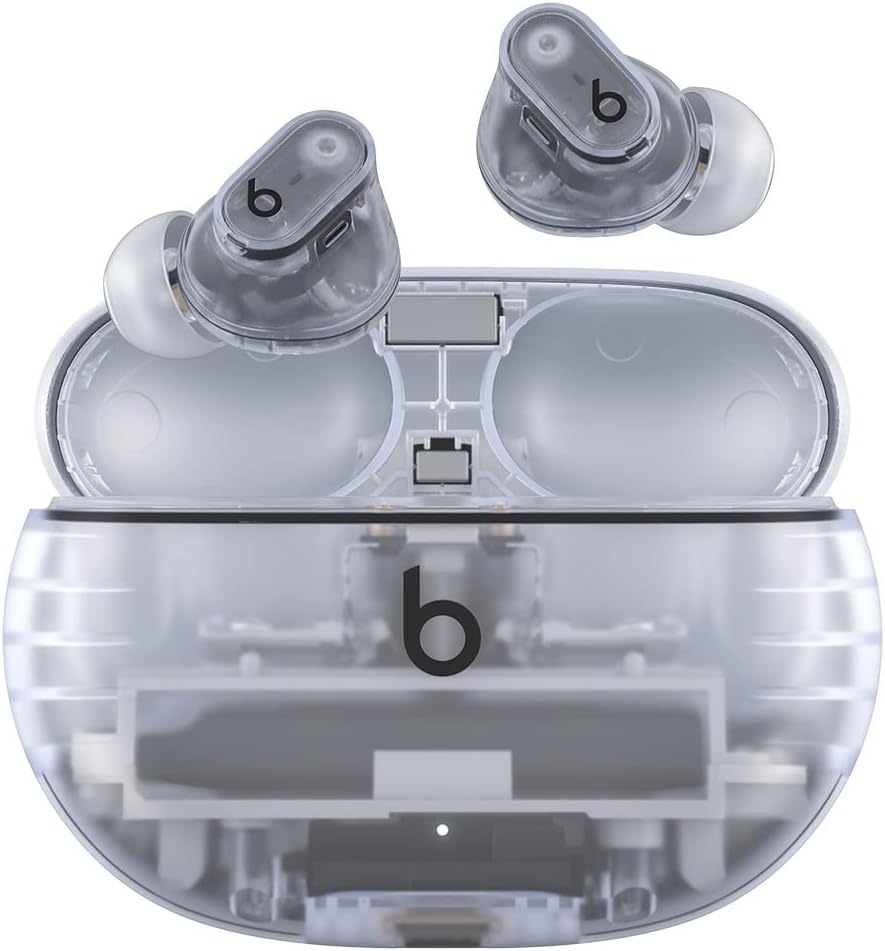 Beats Studio Buds + true wireless earbuds with noise cancellation in black and gold finish — view 7b