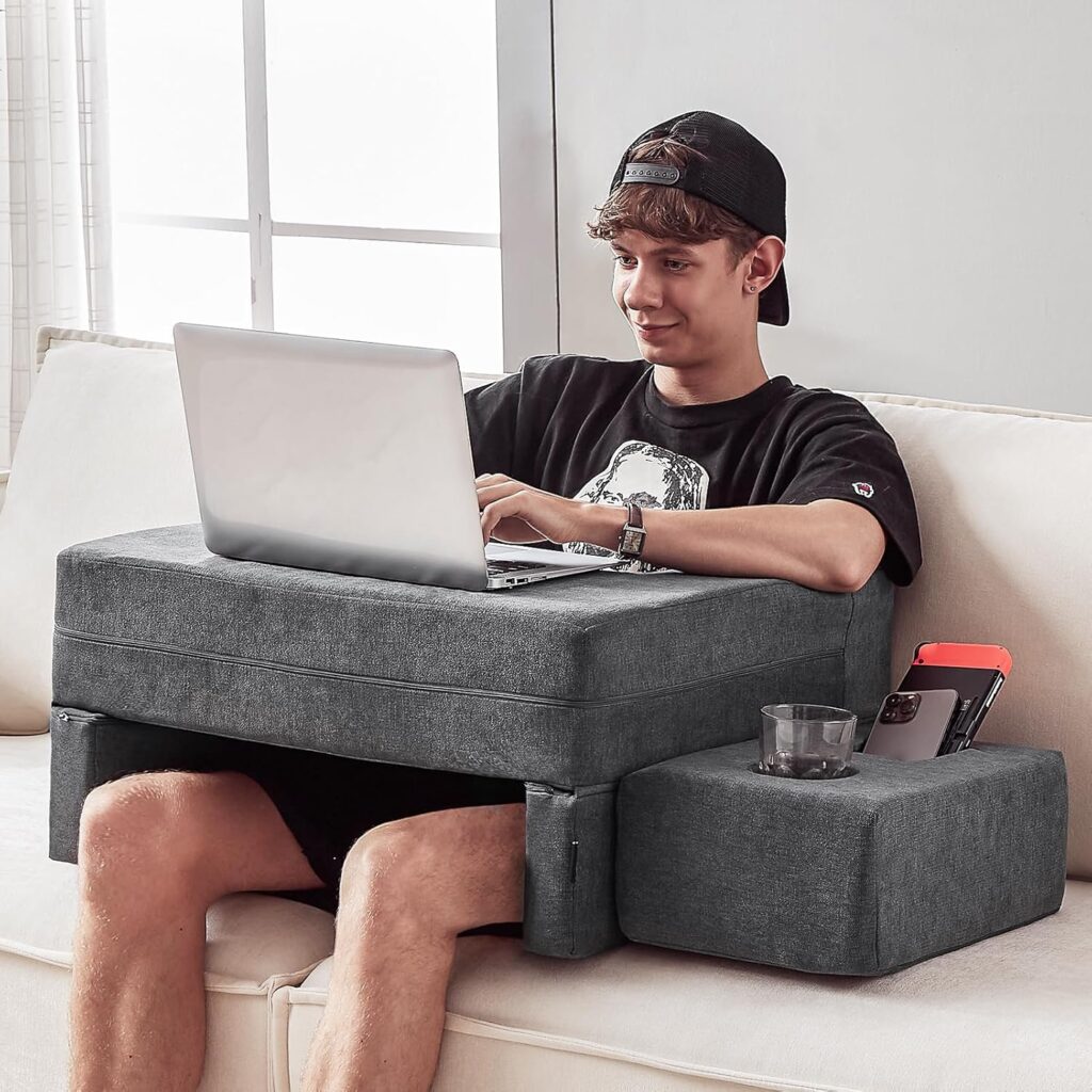 Lap Desk Pillow for Laptop Work & Gaming 2026