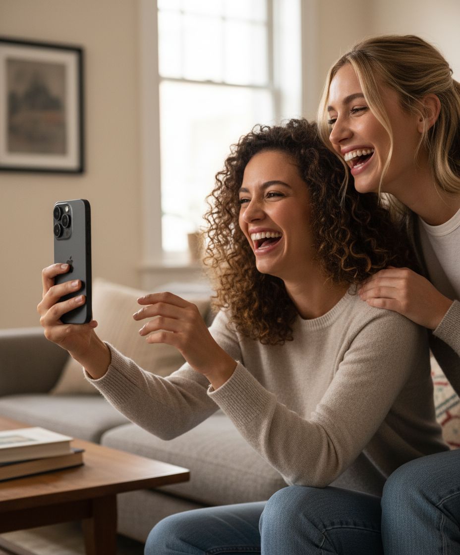 Apple iPhone 16 Pro Max in Black Titanium, front and back view showing premium glass and titanium build with Dynamic Island display โ view 3b