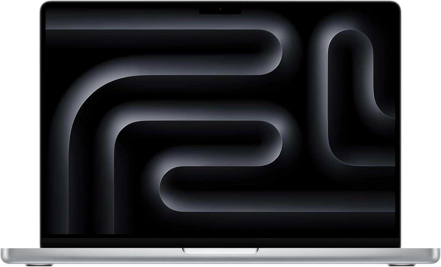 Apple MacBook Pro 14-inch with M5 chip in Space Black, featuring Liquid Retina XDR display and premium aluminum build — view 7b