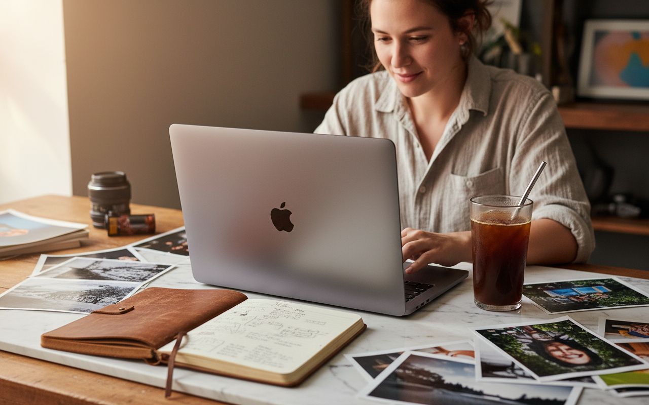 Apple MacBook Pro 14-inch with M5 chip in Space Black, featuring Liquid Retina XDR display and premium aluminum build — view 2