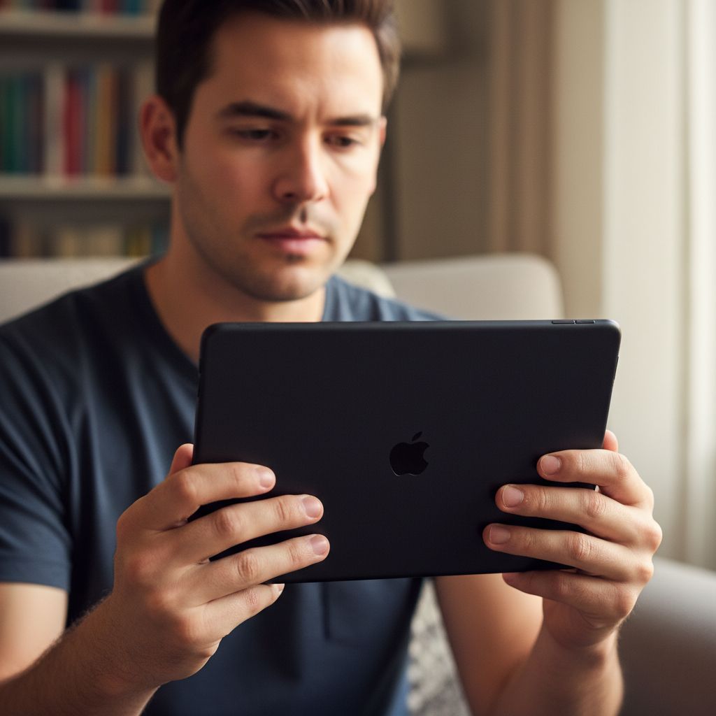 Apple iPad Pro 13-inch tablet with Ultra Retina XDR display in Space Black, shown from front and back angles displaying 12MP cameras — view 2