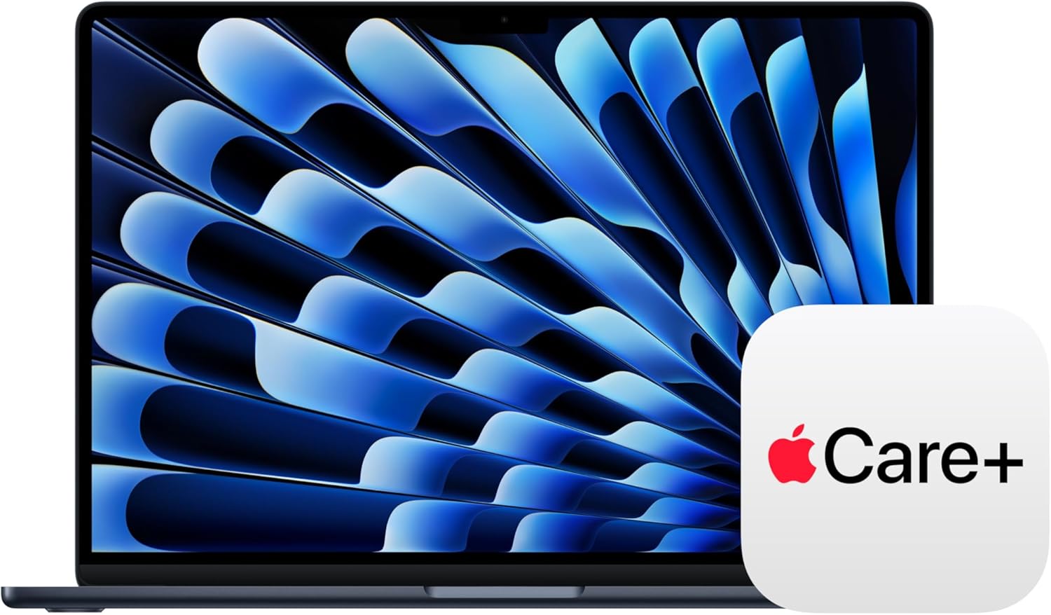Apple MacBook Air 15-inch with M5 chip in Starlight finish, showing display and keyboard — view 6