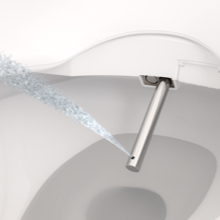 Smart bidet toilet seat with stainless-steel nozzle, elongated design, and integrated nightlight โ view 5b