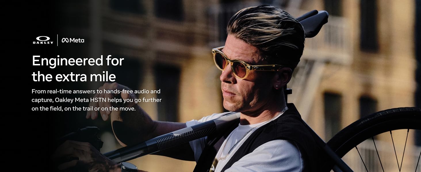 AI smart glasses with clear frame and Transitions grey lenses, front and side view โ view 7b