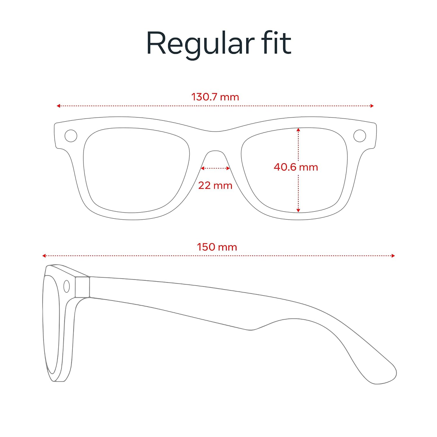 Premium matte black AI smart glasses with polarized gradient graphite lenses, featuring 12MP camera and built-in audio recording โ view 4