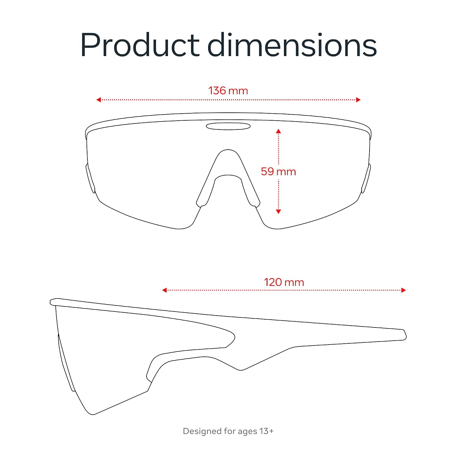 Smart AI glasses with black frame and dark tinted lenses, featuring integrated camera and audio recording capabilities โ view 4