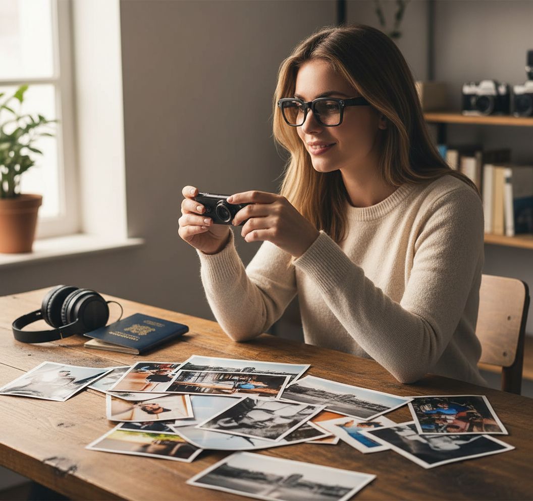 Sleek AI smart glasses with replaceable sunglasses lenses, featuring 8MP camera and open-ear audio design — view 2