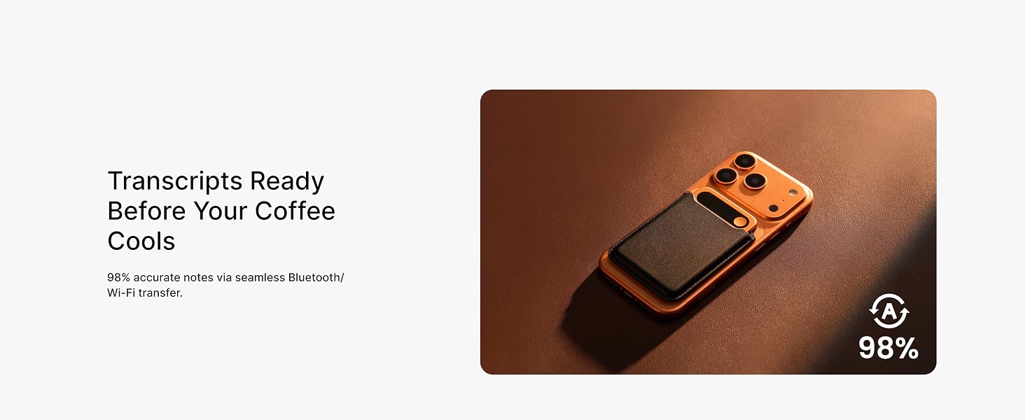 Minimalist pocket-size USB-C AI voice recorder with sleek design — view 7b